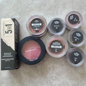 Bare Minerals eyeshadow and blush